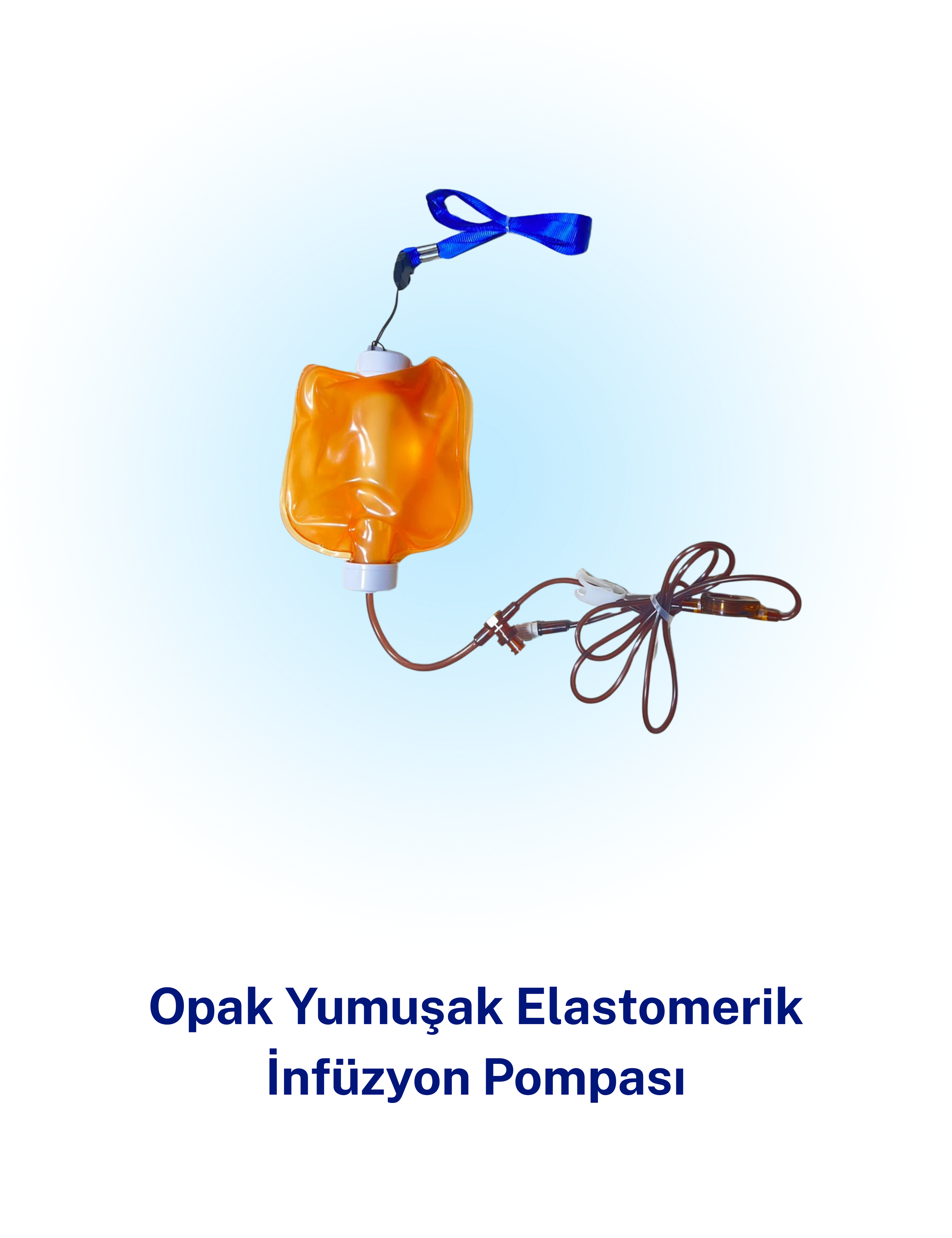 İki Günlük Büyük Hacimli Elastomerik İnfüzyon Pompası
