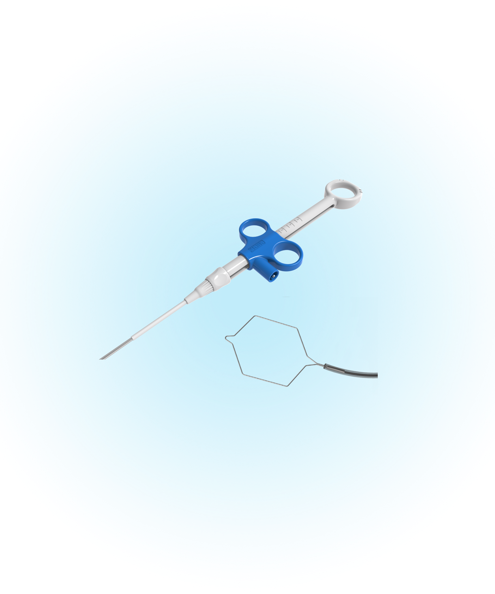 Hexagonal Polypectomy Snare Tek Kullanımlık (Disposable) 